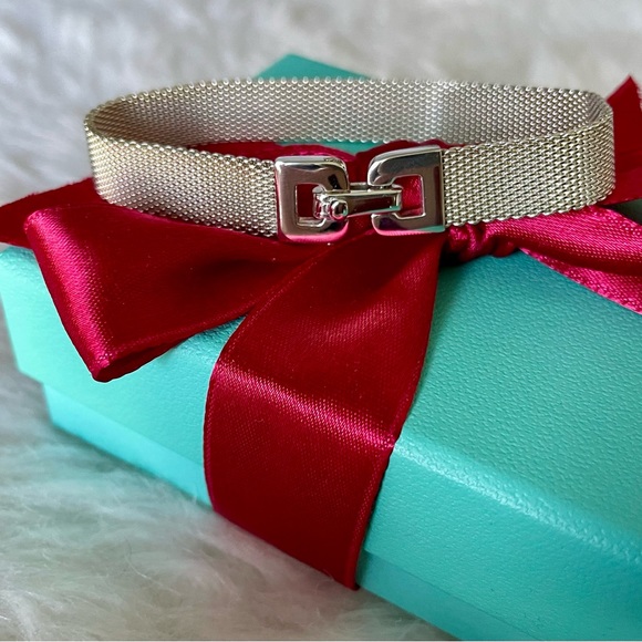Tiffany and Co. Fine Mesh Silver Bracelet - Picture 2 of 9